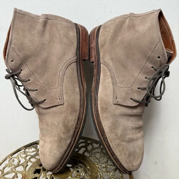 Cole Haan Suede Lace-Up Chukka Boots - Picture 4 of 12